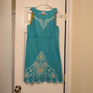 Blue cotton Lilly Pulitzer dress